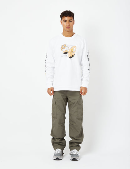 Pantalon cargo classique (Ripstop) - Vert Algue