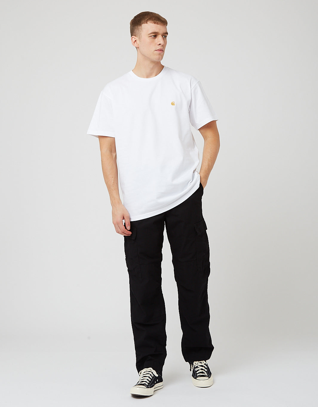 Pantalon Cargo Classique (Ripstop, 6,5 oz) - Noir