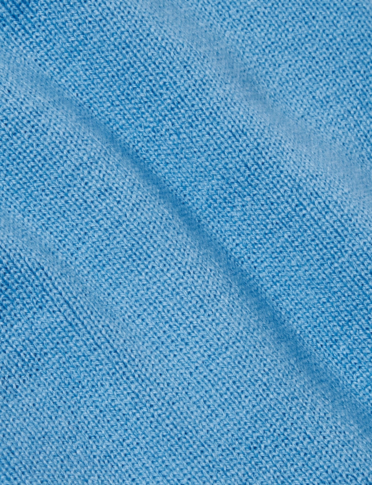 Bonnet court en tricot - Bleu piscine
