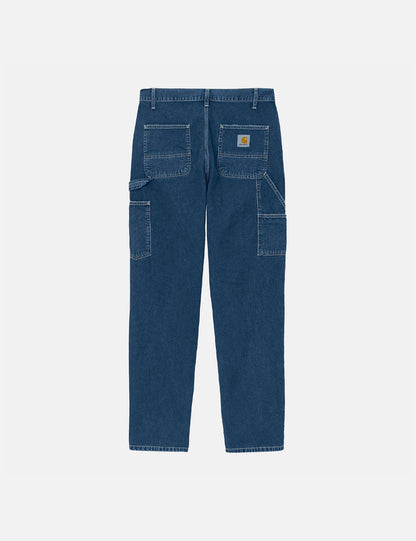 Pantalon Ruck simple genou (coupe droite) - Bleu délavé