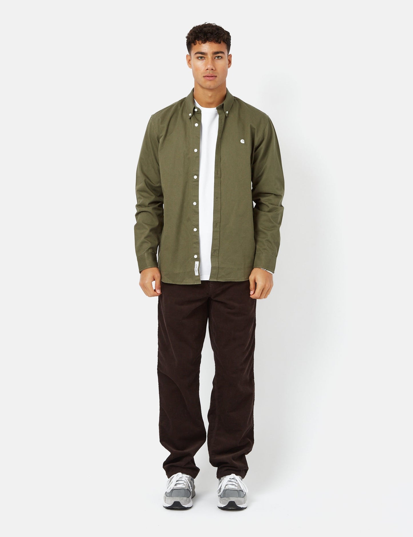 Chemise Madison - Vert Algue/Cire