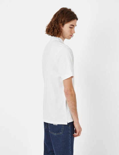 Polo Chase Piqué - Blanc