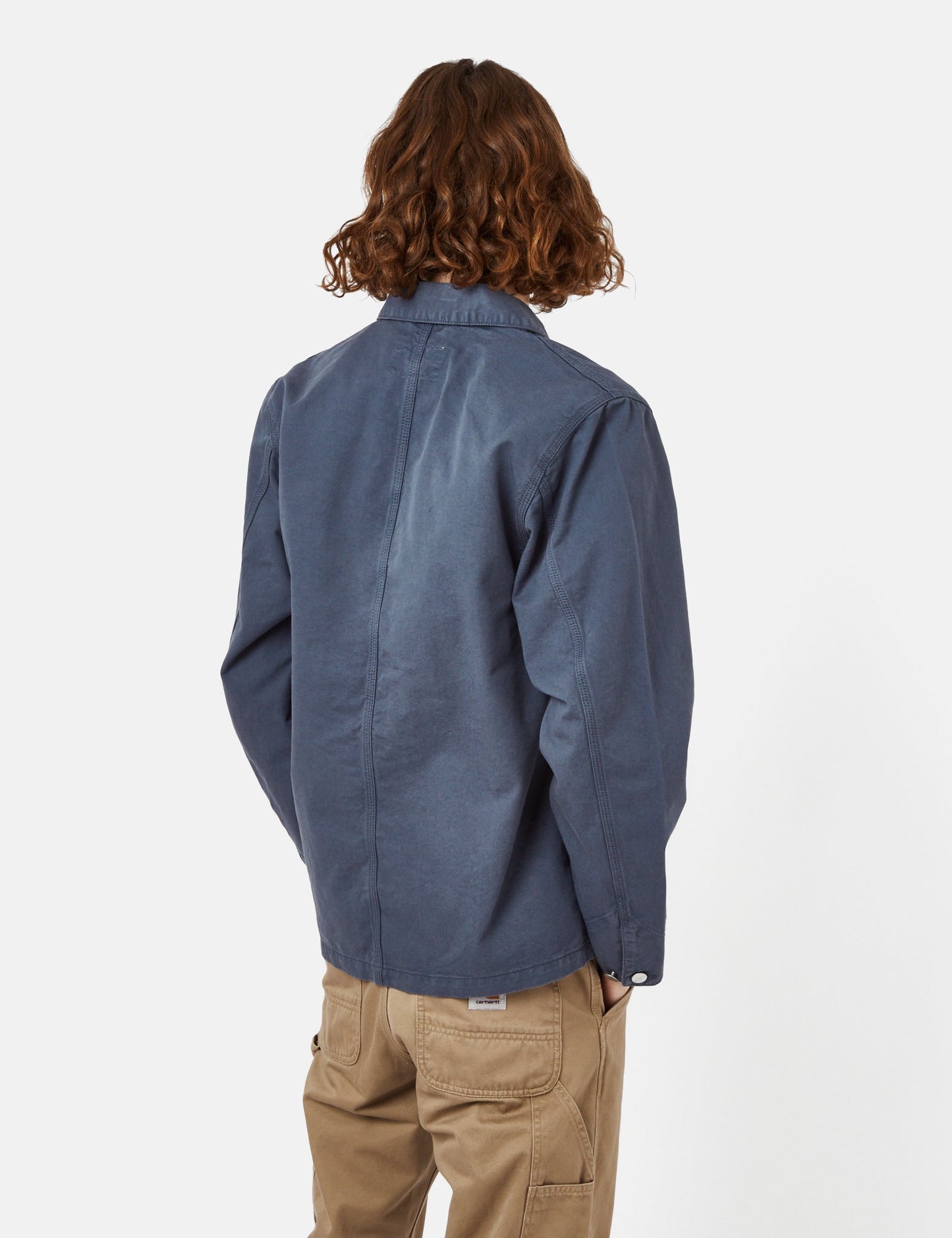 Michigan Coat (Teint en pièce) - Bleu tempête