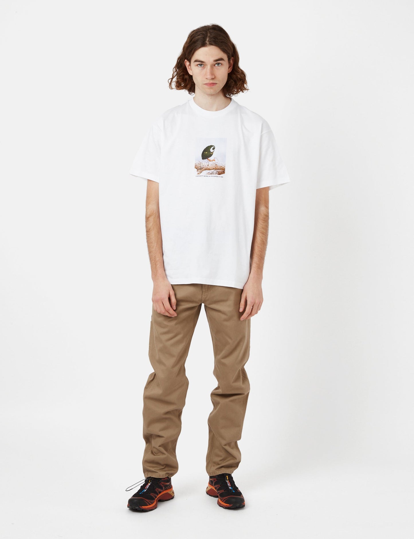 Pantalon Ruck Single Knee (coupe droite) - cuir délavé
