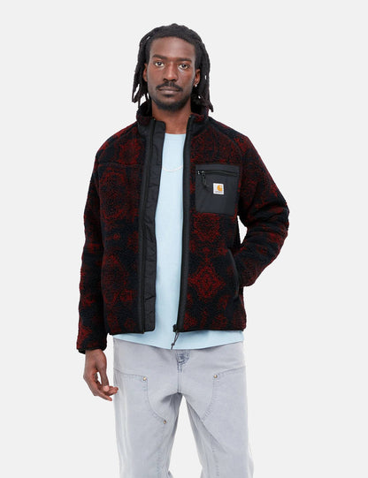 Veste doublée Prentis (Jacquard Verse) - Bleu marine foncé/Corvina