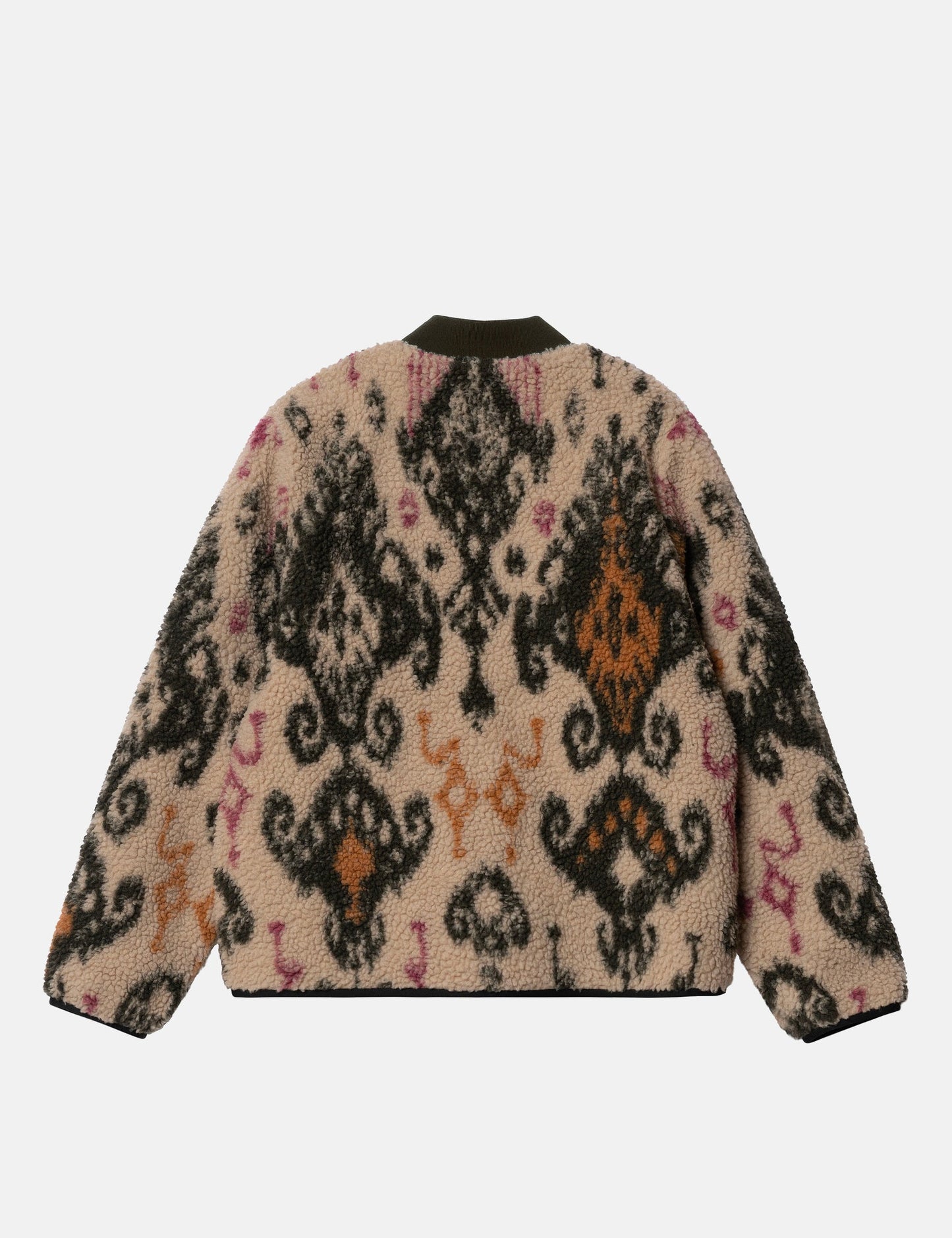 Doublure polaire Janet pour femme (Jacquard Baru) - Beige mur