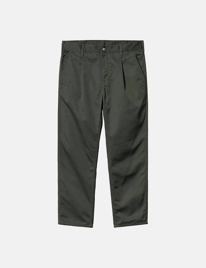 Pantalon Abbott (coupe fuselée) - Vert buis