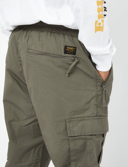 Pantalon de jogging cargo (Ripstop) - Vert algue
