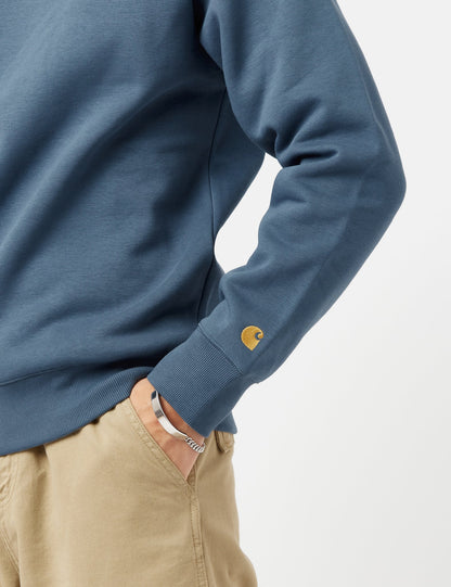 Sweat-shirt Chase - Bleu Orage