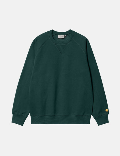 Sweat-shirt Chase - Vert Botanique