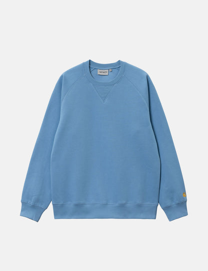 Sweat-shirt Chase - Bleu Piscine