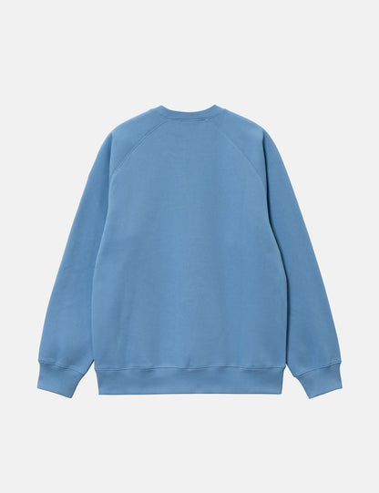 Sweat-shirt Chase - Bleu Piscine