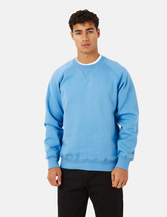 Chase-Sweatshirt – Piscine Blue