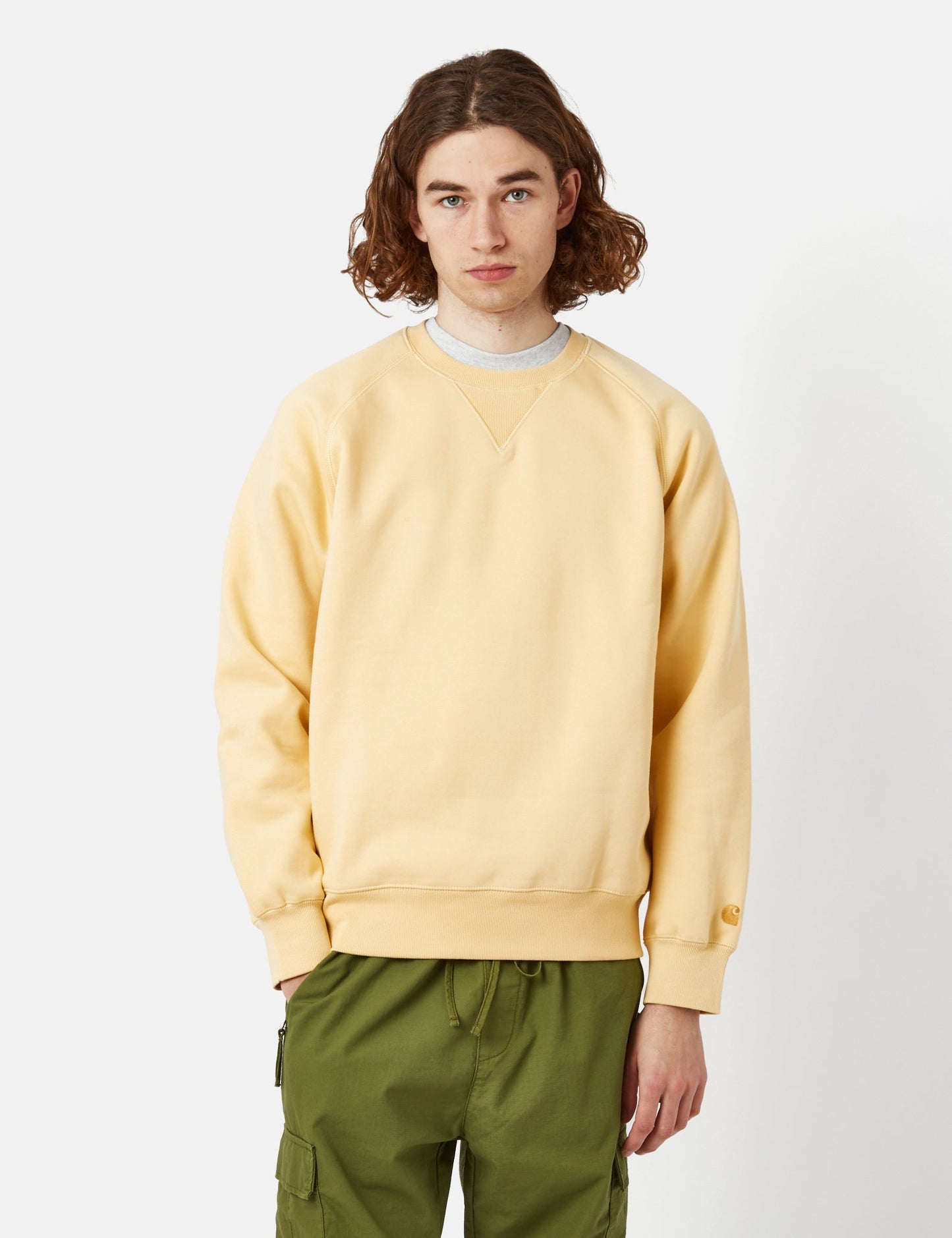 Sweat-shirt Chase - Jaune Citron