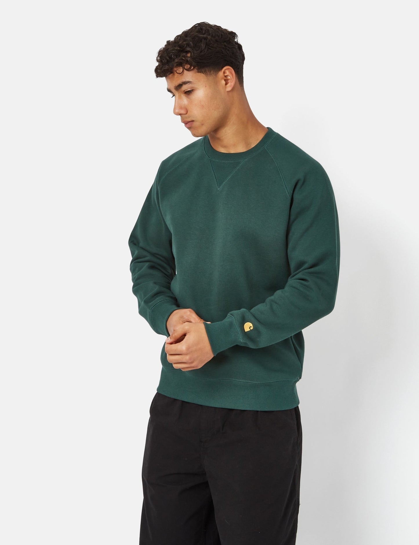 Sweat-shirt Chase - Vert Découverte
