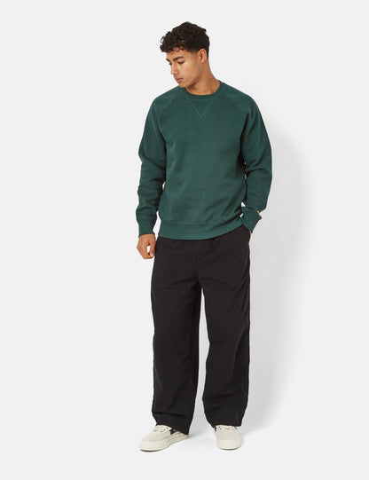 Sweat-shirt Chase - Vert Découverte