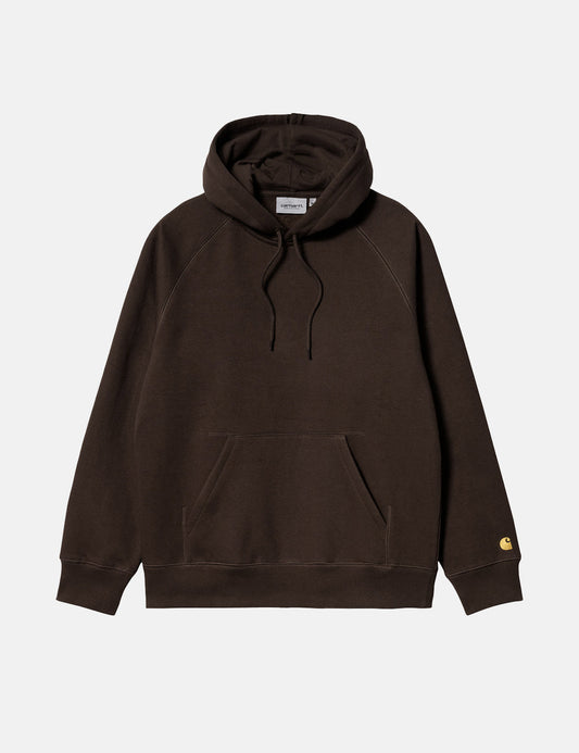 Sweat à capuche Chase - Brun terre d'ombre foncé
