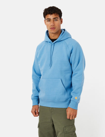 Sweat à capuche Chase - Bleu piscine