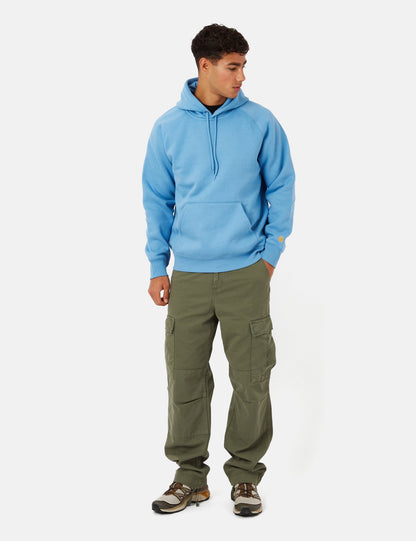 Sweat à capuche Chase - Bleu piscine