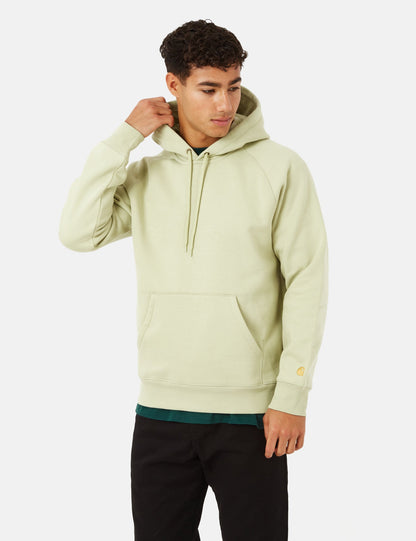 Sweat à capuche Chase - Vert Agave