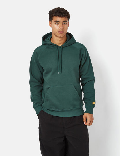 Sweat-shirt à capuche Chase - Vert Découverte