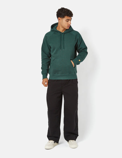 Sweat-shirt à capuche Chase - Vert Découverte