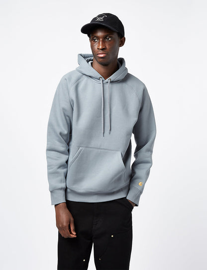 Sweat à capuche Chase - Gris miroir