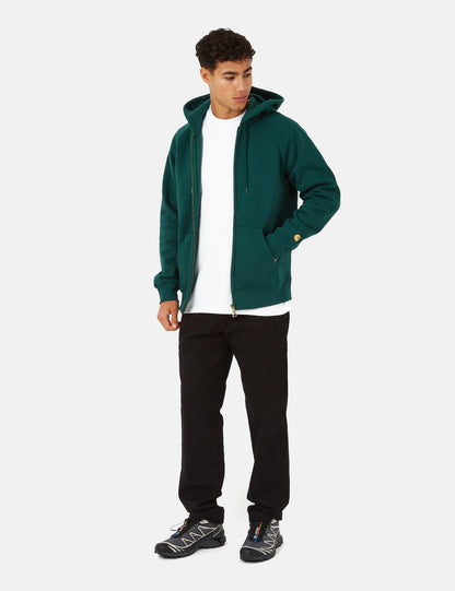 Veste à capuche Chase - Vert botanique