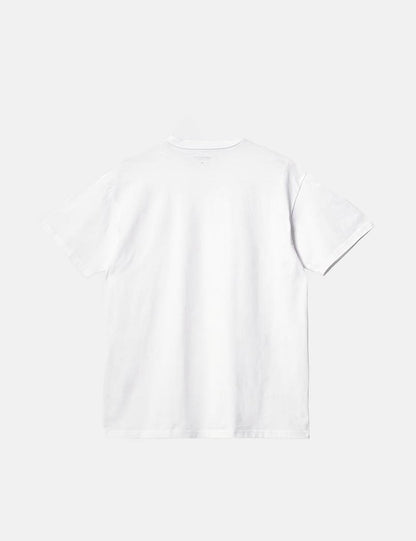 T-shirt Rouleau compresseur - Blanc
