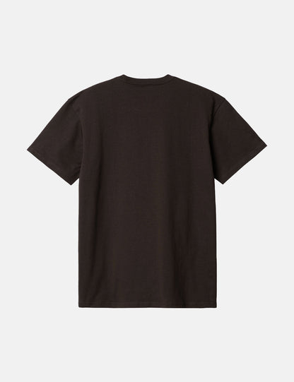 T-shirt Chase – Marron Terre d'ombre Foncé
