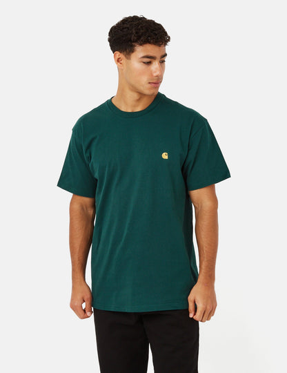 T-shirt Chase (ample) - Vert botanique