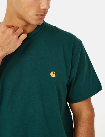 T-shirt Chase (ample) - Vert botanique