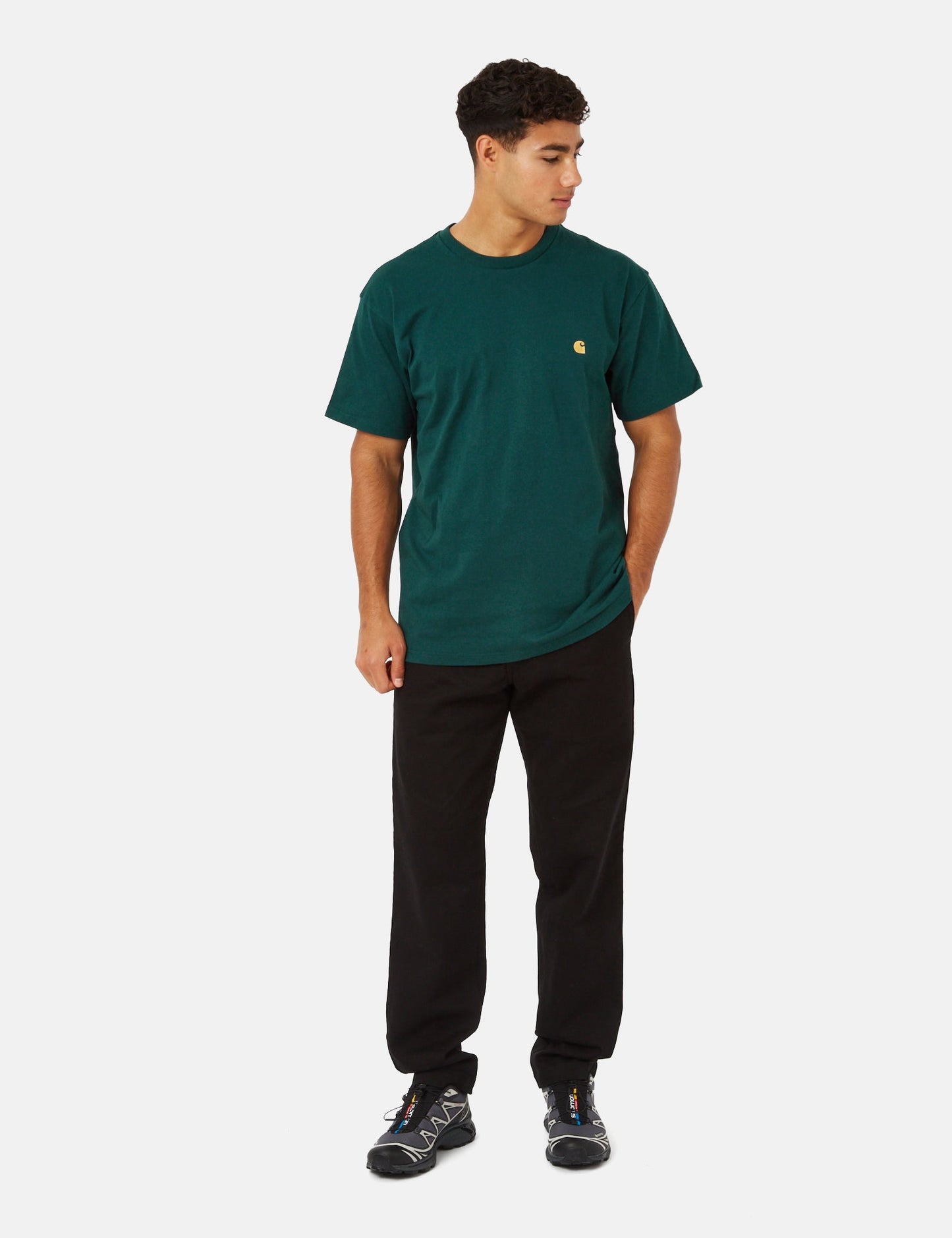 T-shirt Chase (ample) - Vert botanique