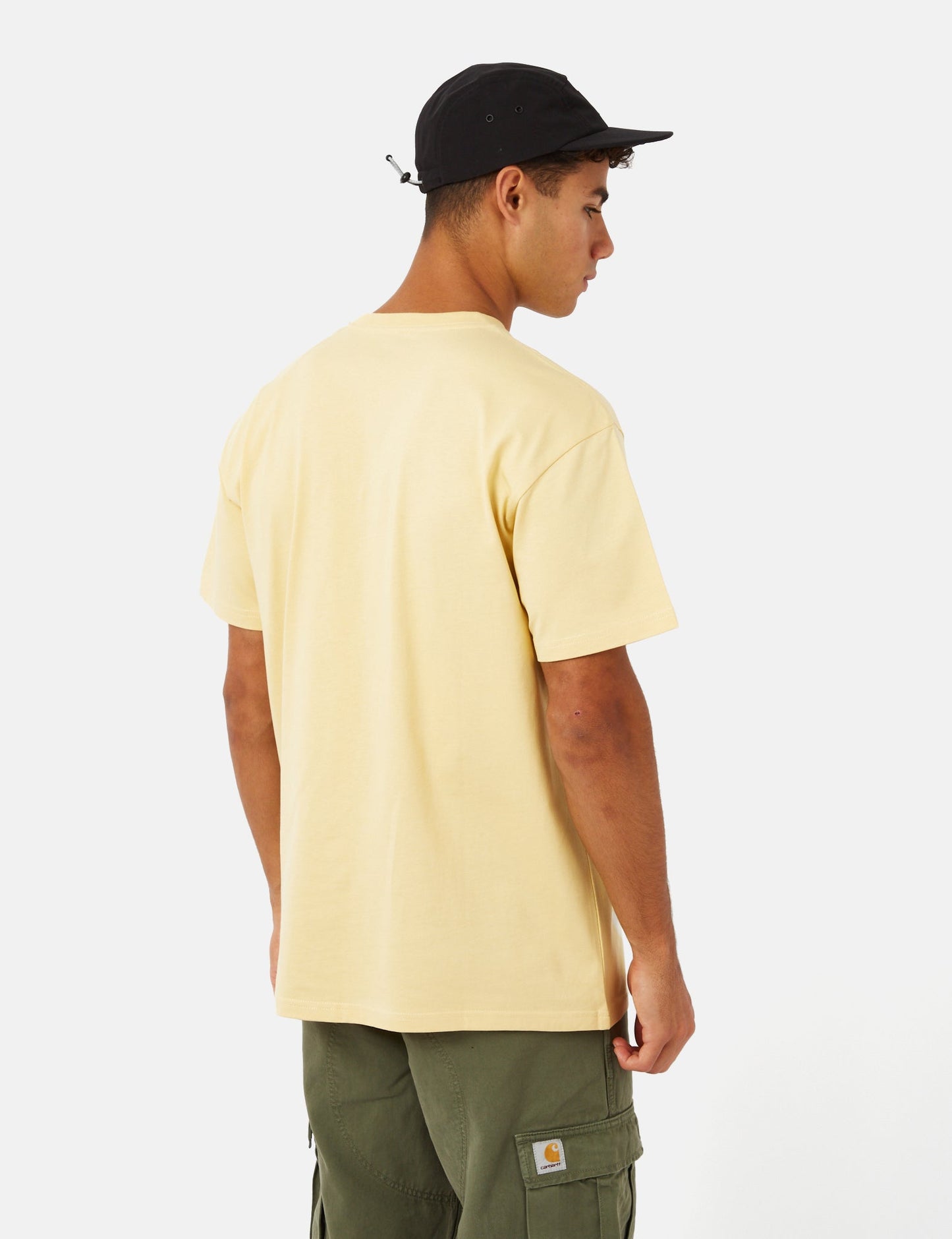 T-shirt Chase (ample) - Jaune citron