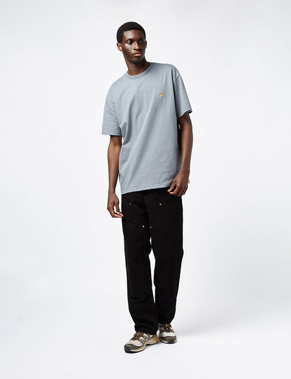 T-shirt Chase (ample) - Gris miroir