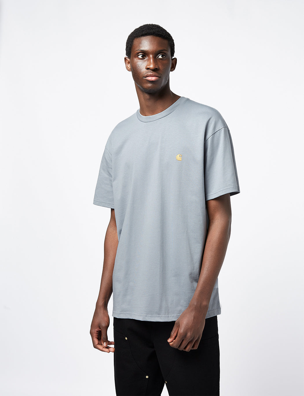 T-shirt Chase (ample) - Gris miroir