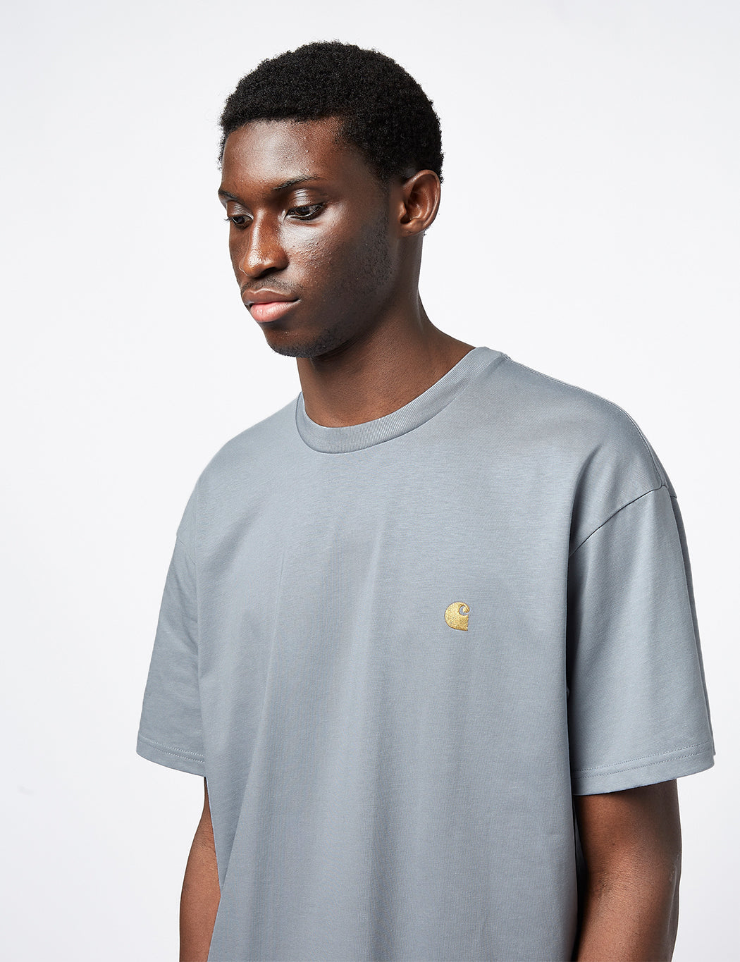 T-shirt Chase (ample) - Gris miroir