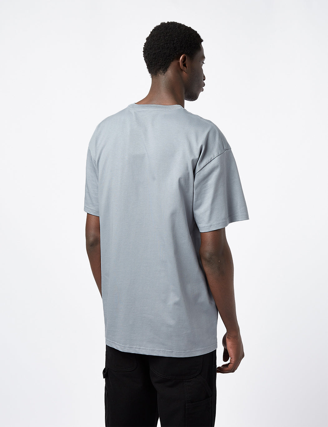 T-shirt Chase (ample) - Gris miroir