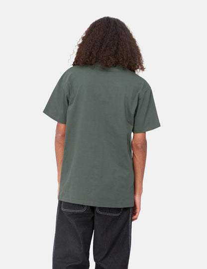 T-shirt Chase (ample) - Vert Jura
