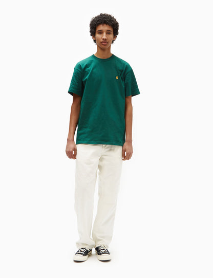 Pantalon coupe droite - Wax Rinsed