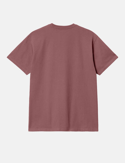 T-shirt Chase - Fuchsia poussiéreux