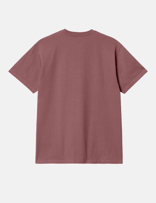 T-shirt Chase - Fuchsia poussiéreux