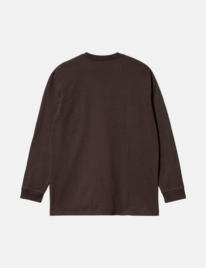 T-shirt à manches longues Chase - Marron Terre d'ombre foncée