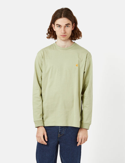 T-shirt à manches longues Chase (ample) - Vert Agave