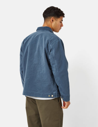 Veste Detroit (bio) - bleu orage délavé