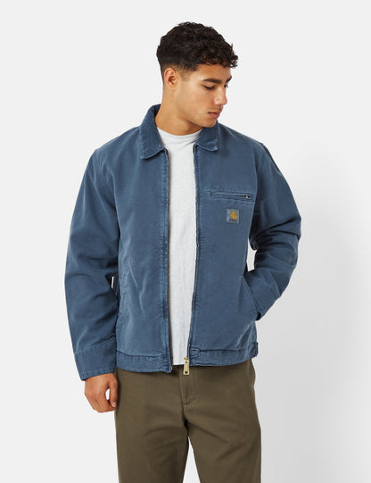Veste Detroit (bio) - bleu orage délavé