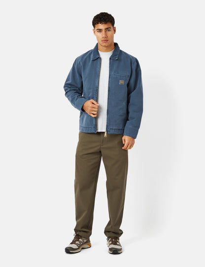 Veste Detroit (bio) - bleu orage délavé
