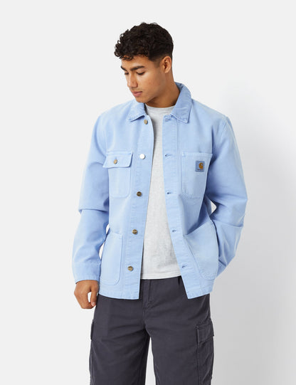 Michigan Coat (Organic) - Violet Piscine/Bleu Piscine