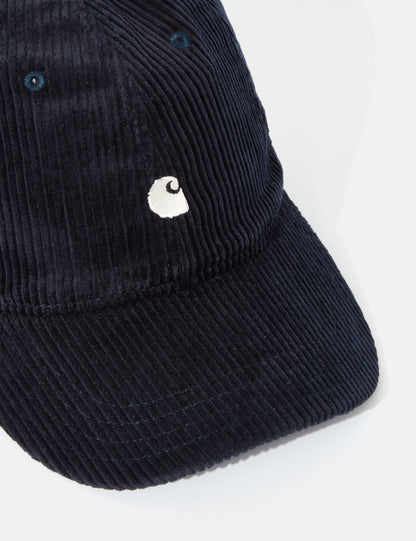 Casquette Harlem – Bleu marine foncé/Wax