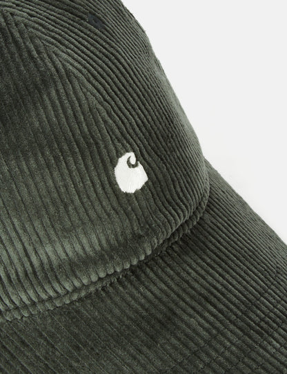 Casquette Harlem - Vert buis/Cire